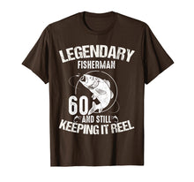 Load image into Gallery viewer, Mens Legendary Fisherman T-shirt 1959 60th Birthday Gift Fishing