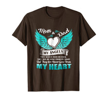 Load image into Gallery viewer, Mom & Dad My Angels Tshirt - in memory of parents In Heaven