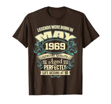 Load image into Gallery viewer, 50th Birthday gift 50 Years Old Legends Born in May 1969
