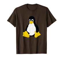 Load image into Gallery viewer, Linux Mascot Tux the Penguin Vintage T-Shirt Men Women Kids