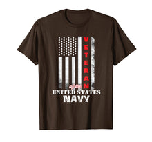 Load image into Gallery viewer, Armed Forces US Navy Vintage Veteran T-Shirt
