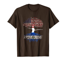 Load image into Gallery viewer, American Heart Salvadorean Roots Patriot USA El Salvador Tee