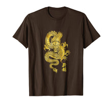 Load image into Gallery viewer, Cool Chinese Gold Dragon T-Shirt