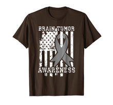 Load image into Gallery viewer, American Flag Shirt Gift for Brain Tumor Patients