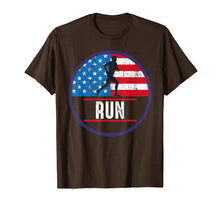 Load image into Gallery viewer, USA Flag Running Track & Field Shirt For Patriotic Runners