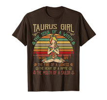 Load image into Gallery viewer, Taurus Girl The Soul Of A Witch Birthday Women Love Yoga