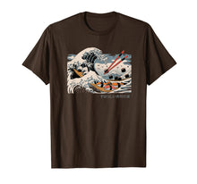 Load image into Gallery viewer, Sushi Kanagawa Hokusai Japanese Art T Shirt