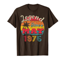 Load image into Gallery viewer, Legend Since May 1975 44th Birthday Gifts Vintage T Shirt