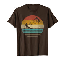 Load image into Gallery viewer, Kiteboarding Shirt Retro Vintage Silhouette Distressed Gift
