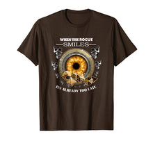 Load image into Gallery viewer, DND When the Rogue Smiles Tabletop Game Group T-Shirt
