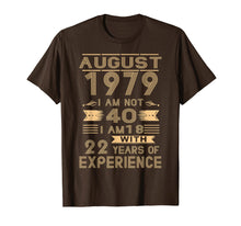 Load image into Gallery viewer, August 1979 I Am Not 40 I Am 18 With 22 Years Of Experience