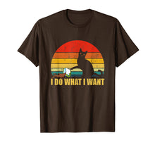 Load image into Gallery viewer, I do what I want Cat Tshirt
