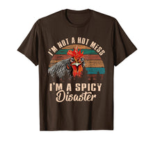 Load image into Gallery viewer, I'm not a hot mess i am a spicy disaster T-shirt
