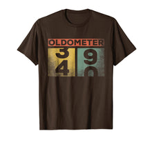 Load image into Gallery viewer, Oldometer 40 Birthday Retro Funny Gift 40th Birthday T-Shirt