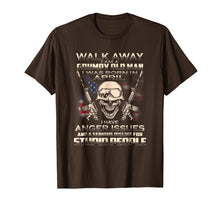 Load image into Gallery viewer, I'm A Grumpy Old Man Born In April Tee Veteran's Day Gift