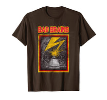 Load image into Gallery viewer, Politics Bad Brains Distressed Vintage Capitol Logo T-shirt