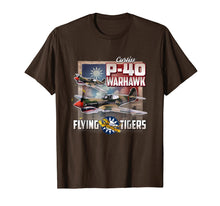 Load image into Gallery viewer, Aviation Tees: P-40 Warhawk Flying Tigers Shirt