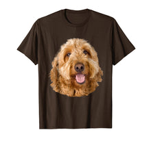 Load image into Gallery viewer, Big Face Golden doodle Dog Tee Golden doodle Funny T shirt