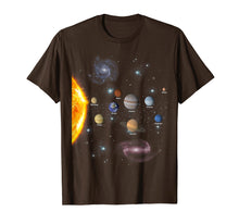 Load image into Gallery viewer, Solar System T Shirt - Awesome Gift Tshirt For Space Geeks