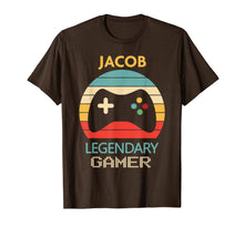 Load image into Gallery viewer, Jacob Name Gift - Personalized Legendary Gamer T-Shirt