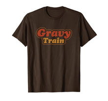 Load image into Gallery viewer, Funny Turkey Gravy Train Thanksgiving Retro Vintage Top T-Shirt