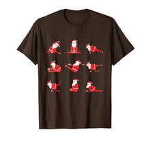 Load image into Gallery viewer, Funny Santa Claus Meditation Yoga Lover Christmas Gift T-Shirt