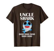 Load image into Gallery viewer, Uncle Shark T-Shirt Doo Doo Doo Fathers Day Uncle Shirt