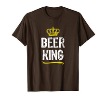 Load image into Gallery viewer, Beer King Men Boys Drinking Funny Cool Lover Gift T-Shirt-2446409