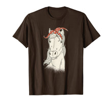 Load image into Gallery viewer, Cute Bandana Horse Horseback Riding T-Shirt-4081673