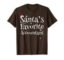 Load image into Gallery viewer, Santa's favorite Accountant T-Shirt