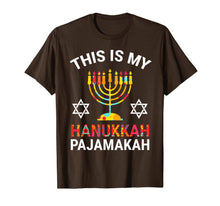 Load image into Gallery viewer, Hanukkah Gift For Womens Mens This is My Hanukkah Pajamakah T-Shirt-3209912
