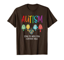 Load image into Gallery viewer, Autism Awareness Cute Owl Color Puzzles autism T-Shirt kids T-Shirt-247605
