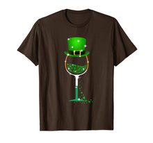 Load image into Gallery viewer, Happy St Patrick's Day Shamrock Wine Glass Costume Men Women T-Shirt-830083