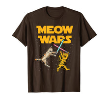 Load image into Gallery viewer, Meow Wars - Funny Cat Lover Gift T-Shirt-113818