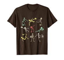 Load image into Gallery viewer, Halloween Skeleton Playing Soccer Ball Funny Gift Soccer T-Shirt