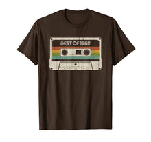 Load image into Gallery viewer, Vintage Best of 1982 37th Birthday Cassette T-Shirt