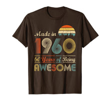 Load image into Gallery viewer, Vintage 1960 Made in 1960 60th birthday 60 years old Gift T-Shirt-542691