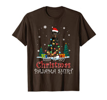 Load image into Gallery viewer, Christmas Rottweiler Pajama Lights Funny Gift Love Dog T-Shirt