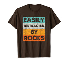 Load image into Gallery viewer, Easily Distracted By Rocks Geologist Costume Gifts T-Shirt-3096313