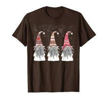 Load image into Gallery viewer, Three Nordic Gnomes Winter Christmas Swedish Tomte Elves T-Shirt