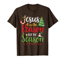 Load image into Gallery viewer, Jesus Is The Reason For The Season Christmas Christian Gifts T-Shirt