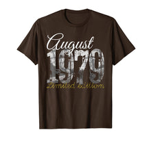 Load image into Gallery viewer, August 1979 Tee - 40 Year Old Shirt 1979 40th Birthday Gift T-Shirt