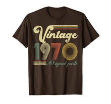 Load image into Gallery viewer, 50 Years Old - Made in 1970 - Vintage 50th Birthday T-Shirt-20761