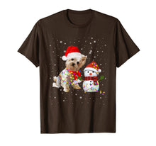 Load image into Gallery viewer, Yorkie Snowman Funny Cute Dog Mom Dad Christmas Gift T-Shirt