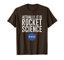 Load image into Gallery viewer, Actually, It Is Rocket Science (distressed) - NASA Space T-Shirt-1882190