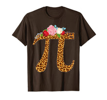 Load image into Gallery viewer, Pi Day Leopard Flower Costume Math Teacher 3.14 Gift T-Shirt-953279