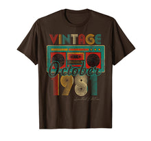 Load image into Gallery viewer, Vintage Cassett October 1981 Classic 38th Bday 38 Yrs T-Shirt