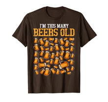 Load image into Gallery viewer, Funny 50 Year Old Beer Drinking Gag Gift, 50th Birthday T-Shirt