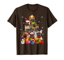 Load image into Gallery viewer, Funny French Bulldog Christmas Tree Gifts Xmas T-Shirt