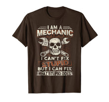 Load image into Gallery viewer, I'm A Mechanic I Can't Fix Stupid - Mechanics T-Shirts-275676